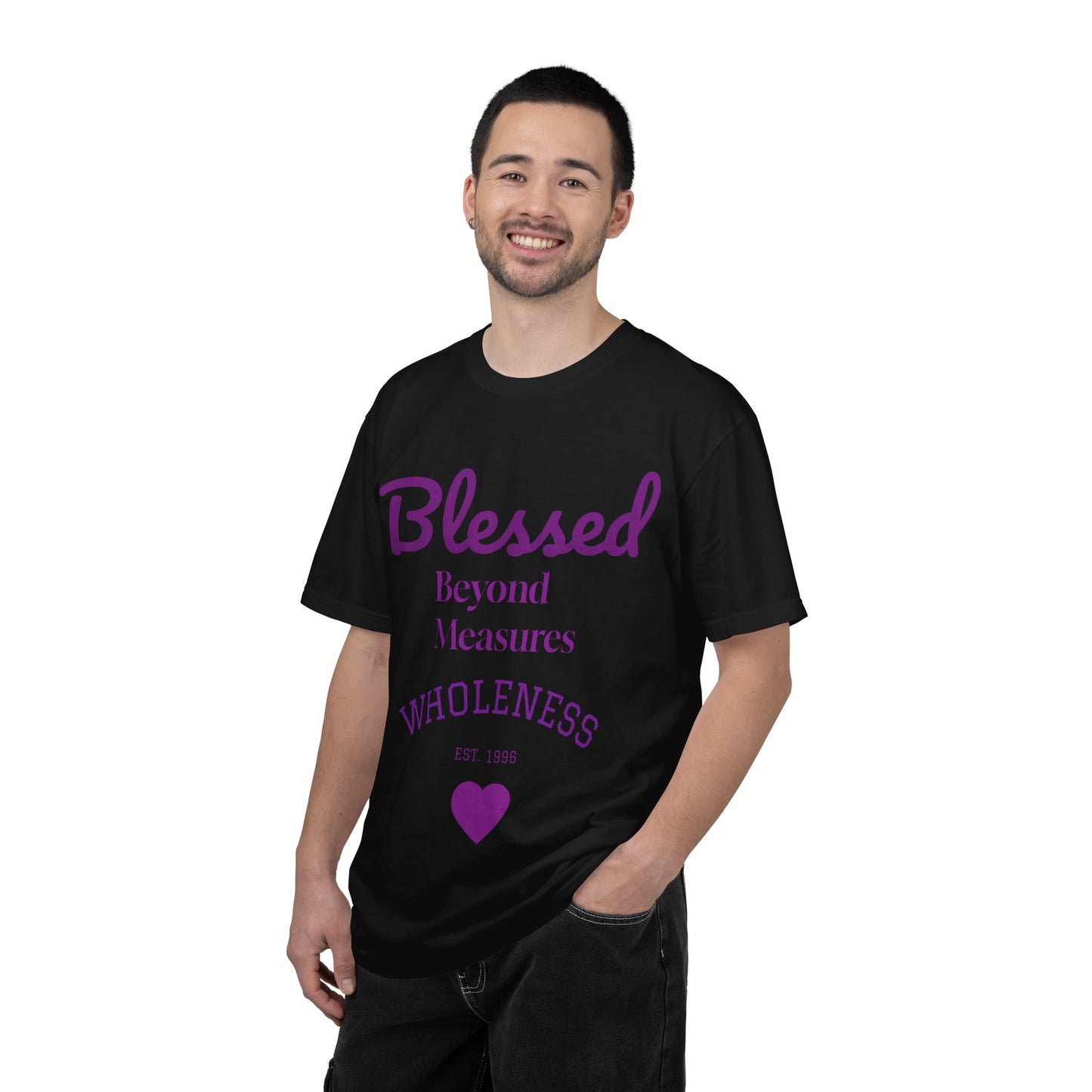 Blessed Beyond Measures T-Shirt — Wholeness Faith Tee