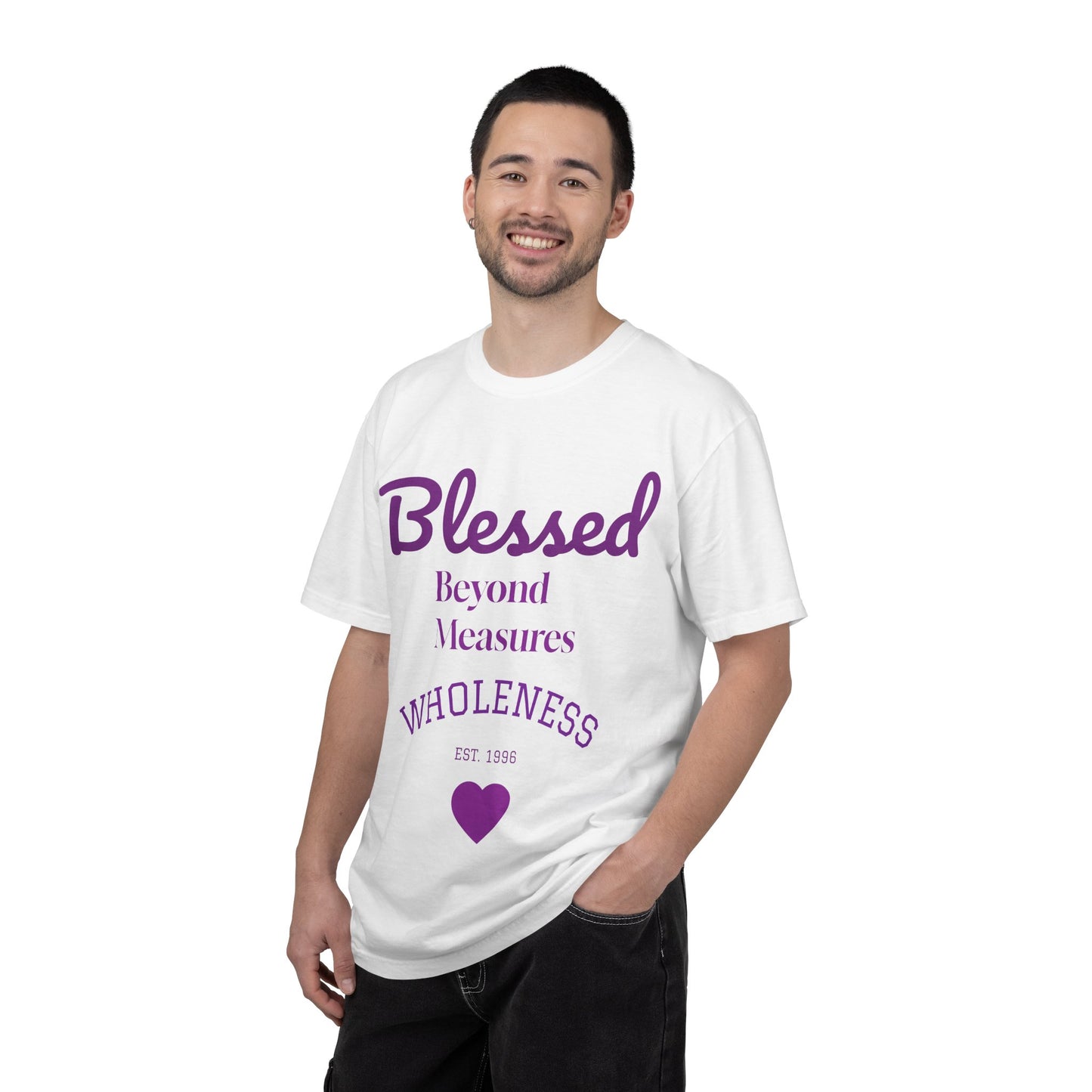 Blessed Beyond Measures T-Shirt — Wholeness Faith Tee